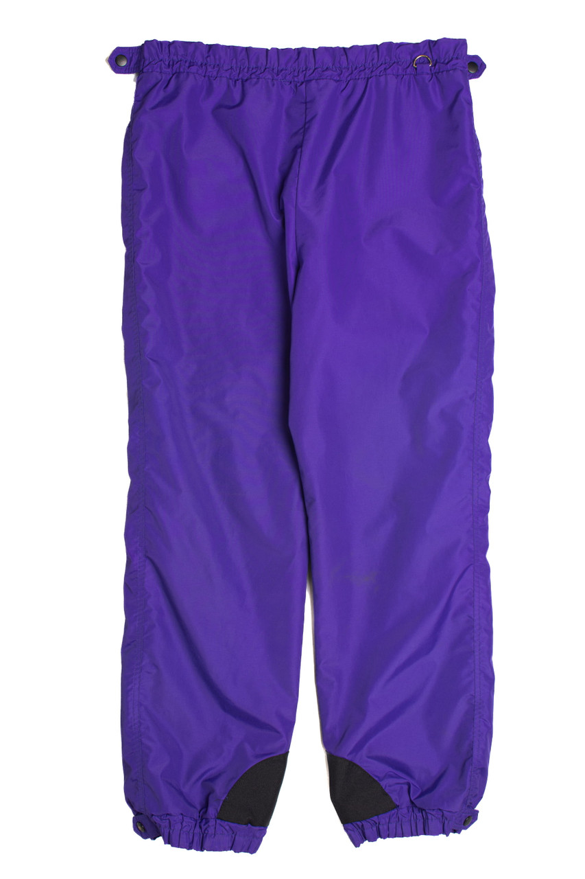 Needles - Glittered Webbing-Trimmed Tech-Jersey Track Pants - Purple Needles
